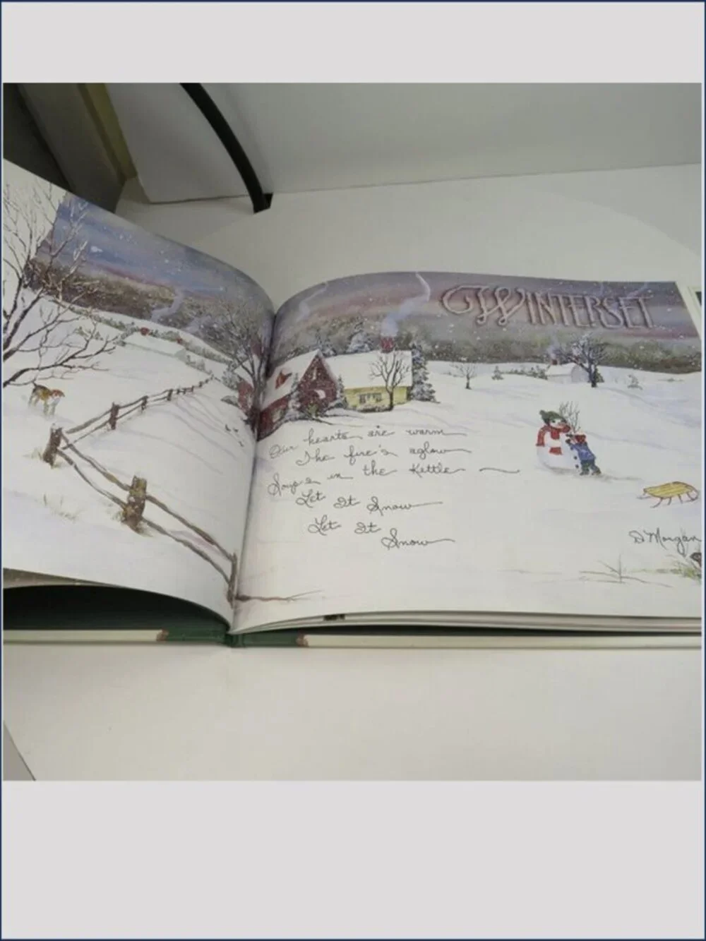 D. Morgan A Christmas to Remember hardback book